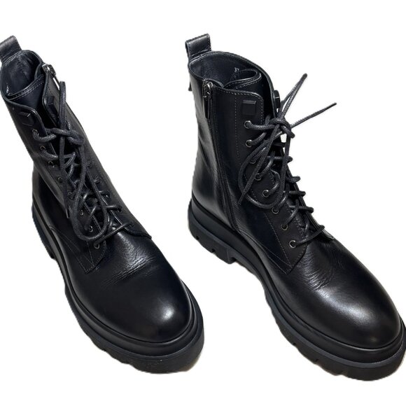 La Canadienne Women's Brendan Waterproof Combat Boot Sz 7 made in Italy - Picture 7 of 15